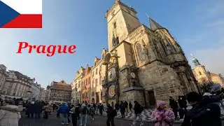 Prague 2025 4K Walking Tour | Old Town Square to the Castle #travel #travelvlog