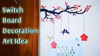Amazing switchboard painting design ideas। switchboard decorations art/Innovative Switchboard design