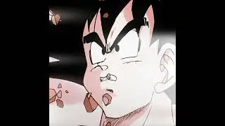Goku vs Nappa Edit💀🔥 #shorts #dragonballz #gokuvsnappa