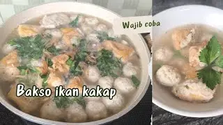 Resep Bakso Ikan Kakap Mantul Wajib Coba!!!!!