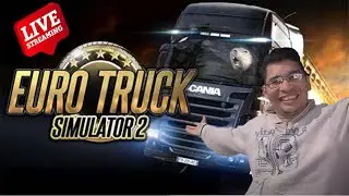 EuroTruck simulator 2  volante G29 primeira vez🔥LIVE🔥