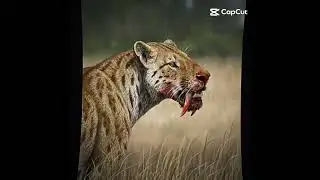 ~o felino dentes de sabre~ #edit #smilodon #cenozoic #paleontology #iceage