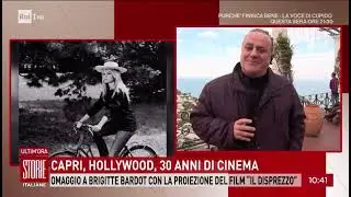 Capri 2025, Eleonora Daniele con Pascal Vicedomini a Storie Italiane su Rai1
