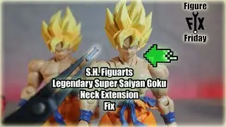 Figure Fix Friday: SHF Legendary Super Saiyan Goku Neck Extension