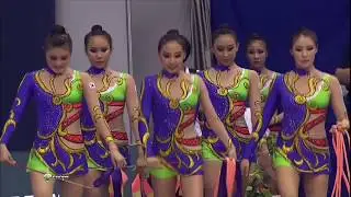 South Korea 3 Ribbons + 2 Ropes AA 2010 World Championships (HD)