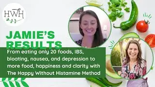 Jamie's recovery from IBS, bloated, nauseous, weak, limited diet, depression and diarrhea.