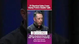 Smaller Calls: Winning Strategy of Electrical Sales Champ