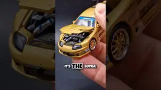 MOST INSANE SUPRA EVER?! - 😨 - Pop Race Smokey Nagata Top Secret GT300! | #jdm #Shorts #Diecast