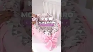 Kit ninho redutor para ber&ccedil;o. Para todas as m&atilde;es. #natal #beb&ecirc; #ninho #bebes