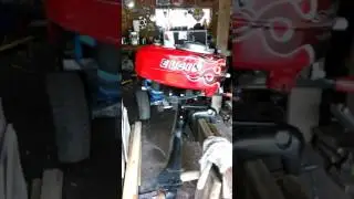 Gus's garage Elgin outboard engine