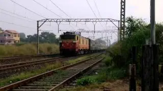 BSL WAM-4 PURI-MUMBAI LTT SUPERFAST EXPRESS INDIAN RAILWAY