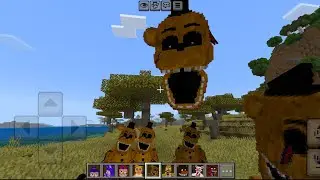 Fnaf 2 addon in Minecraft PE 
