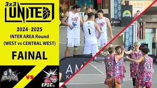 【3x3バスケット「3x3UNITED」in AMU広場】『NINJA AIRS』vs『EPIC』(2024/8/18:JR鹿児島中央駅AMU広場)
