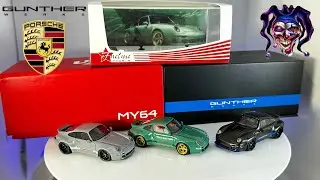 1/64 Diecast cars Porsche Gunther Werks Brand: MY64 Vs Tarmac in my collection.