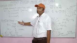 Test charge , Absolute Charge , Relative Charge And Specific Charge