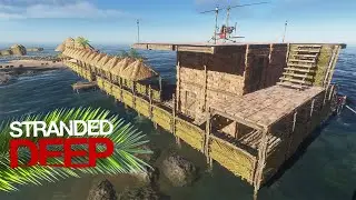 STRANDED DEEP #32 - CONSTRUINDO MEU PEQUENO PARA&Iacute;SO!