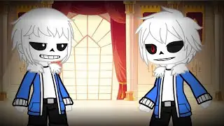 Fake Sans Vs Classic Sans/Gacha club/Animation