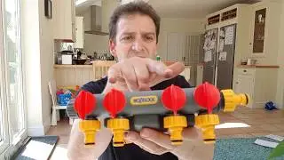Hozelock 4-Way Garden Hose Tap Connector Review (2150)