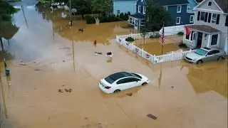 The fiercest and largest flood ever!! Water swallows the streets of Kashmir and Jammu!