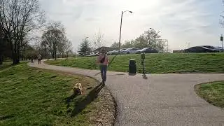 Clayton MO Shaw Park Spring Walk [4k]