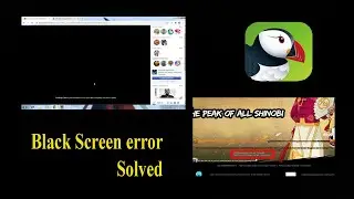 Black screen error naruto online solution