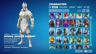 I Redeemed Rogue Spider Knight In 2025 & 900+ Skin Locker Tour
