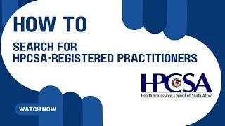 How to search for a registered practitioner
