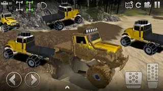 Extreme Dirt Yellow Truck Drive OffRoad Outlaws Best ios Android Gameplay #51 Offroad42 Games