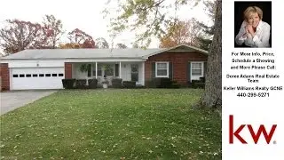 9808 Johnnycake Ridge Rd, Mentor, OH Presented by Doree Adams Real Estate Team.