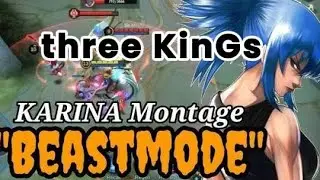 Karina Music gameplay #mlbb #mlbbhighlights #fypシ゚viral