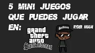 5 MINI JUEGOS que Puedes Jugar en GTA San Andreas | Lnueve