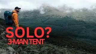 Solo Wild Camp in a  3-Person Tent - Worth the weight ?
