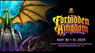  Full Set deadmau5 drum & bass Forbidden Kingdom 2025 Orlando