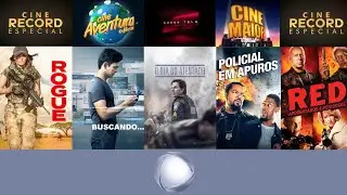 Filmes da Semana (RECORD) - 01 a 04 de Janeiro de 2026