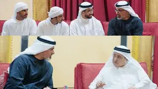 Sheikh Khaled bin Mohammed Offers Condolences Late Sultan bin Khalid bin Mohammed Al Qasimi Family 