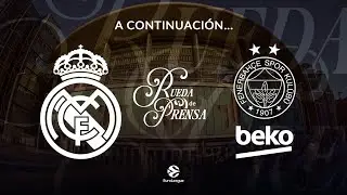 Post-game Press Conference | Real Madrid -Fenerbah&ccedil;e | Euroleague