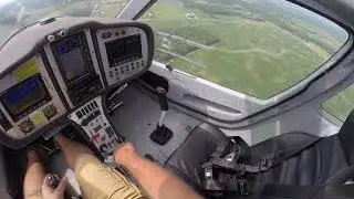 First Solo Flight. #nailedit Flight Design CTLS