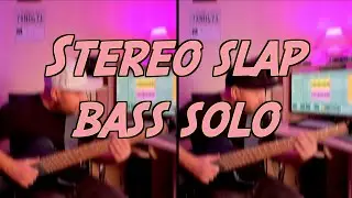 STEREO SLAP BASS SOLO // Dingwall D-roc Standard 5