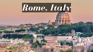 Rome, Italy Tour by drone [4k]