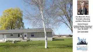 8284 E Hawley Road, Hesperia, MI Presented by Crystal Cooper.