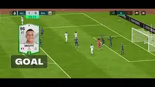  Real madrid  match mbappe two goals #football 