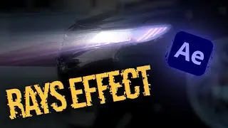 Эффект лучей фар в After Effects (бесплатный плагин)