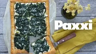 Mediterranean tart with spinach and feta by Paxxi!