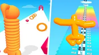 Long Neck Run Vs Tall Man Run All Levels New Max Level Gameplay Walkthrough 😤😠😡🤯