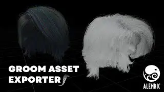 Groom Asset Exporter to Alembic for Unreal Engine 5