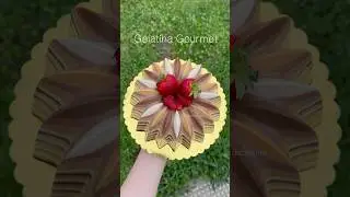 Gelatina Gourmet #gelatina #gourmet #dessert #postres #viralshort
