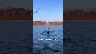 Nature training 🥶 #nature #sports