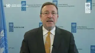 Achim Steiner, Administrator of the United Nations Development Programme | #HRC58