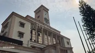 Rajuk Bhaban, Headquarters of Capital Development Authority in Dhaka | Editorial 4K Stock Footage