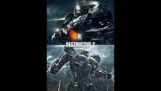 Gipsy Danger Vs Striker Eureka || #edit #pacificrim #wis #vs #gipsydanger